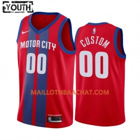 Maillot NBA Detroit Pistons Personnalisable Nike 2019-20 City Edition Swingman - Enfant